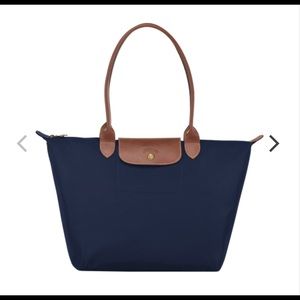 Lonchamp - Le pliage, Large in purple